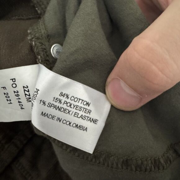 S Orvis Pants Men's 36x33 Brown Chino Corduroy Straight Classic Stretch 5 Pocket - Picture 10 of 11